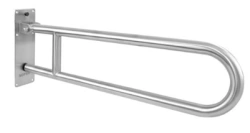 Half-Round Grab Bar for People with Disabilities without Toilet Paper Hook 15051.SP.80.RUS