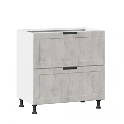 Kitchen Cabinet Facade Set with 2 Drawers 800mm - Jamis LD.296150.000