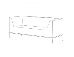 Bond Sofa for Public Spaces