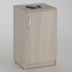 Stationary Cabinet with 1 Shelf and Door
