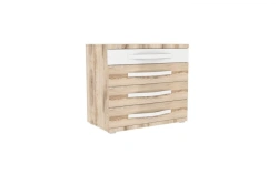 Marta LD.636110.000 Chest of Drawers (White/Desira Ash)