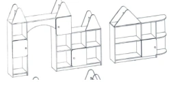 Universal Shelving Unit for Books and Toys - Alliance-S Brand