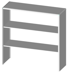 Laboratory Extension N 1200-3 for Hospital Furniture Set LABROMED-3