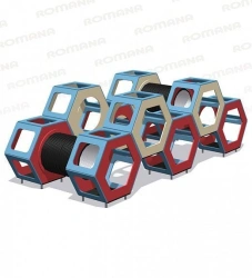 Children's Play Complex for Thematic Games - Romana 115.11.00