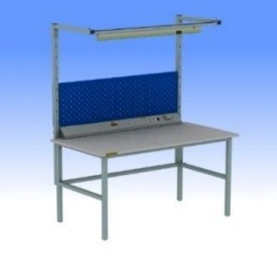 Light Gray Assembly Workbench with Laminate Surface 32-2356.00.000-02