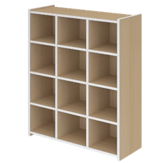 Pot Cabinet with Fixed Shelves MD 01.08.01