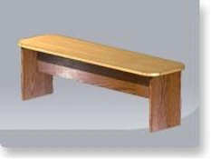 Wooden Locker Room Bench Art. 00061