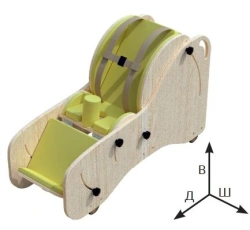 Sloth Seat Support for Correct Posture, Size 3