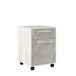 Mobile 2-Drawer Cabinet B-tone