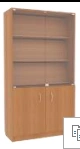 Open Exhibition Rack with Glass, 3-Shelf Model