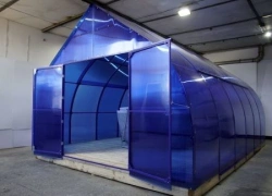 AMANZI Swimming Pool Pavilion Frame without Polycarbonate