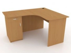 Corner Writing Desk SPU-5 for Document Management