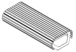 Wooden Bench for Public Spaces and Patios, Model 10009