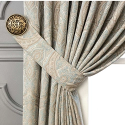 Aesthetic Textile Holdback for Interior Decoration