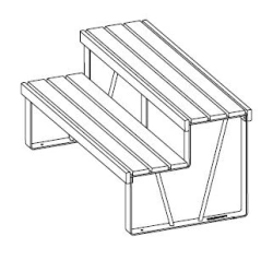 Wooden Lounge Chair for Offices and Public Spaces, Model 2010-5