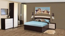 Wooden Bedroom Furniture Set - Elegant Design for Comfort