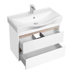 Aquaton Norton 80 White Sink Cabinet 1A248901NT0101