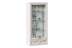 Bianca LD.271790.000 Facade Door Set with Display for Wardrobe 600