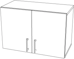 Kitchen Antresol Storage Shelf