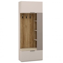 Left Section for Hallway in Mocha - SOHO HC8-02.DS/DV