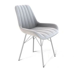 Comfortable Sheffilton SHT-ST37/S64 Chair with Microvelvet Upholstery