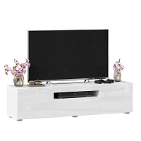 Brooklyn TV Stand 1500 (White Gloss, Version 1)