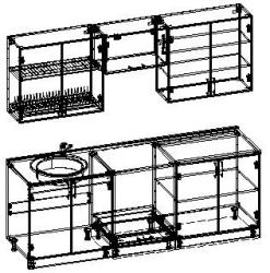 Kitchen Furniture Set TV-KNM-3.11.01