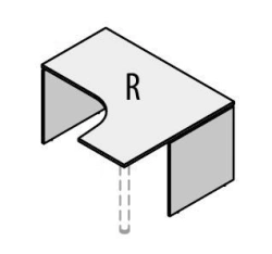 Ergonomic Office Desk - Rio Base Furniture Set