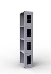 Metal Storage Cabinet SHR-14 L300 Additional Section (Perforated Doors)