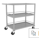 Archive Trolley TA1 - 150kg Load Capacity