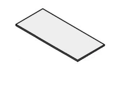 Straight Office Tabletop for Work Series - Work, Blitz, Agat, Rio Base, Rio Project, Gamma, and More