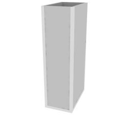 Decorative Screen for Communications 210x350x730mm