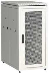 19" Network Cabinet LINEA N 18U with Perforated Front Door, Grey, 600x1000 mm