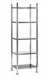 Stainless Steel Laboratory Shelving for Clean Rooms, Viking LAB KR-ST