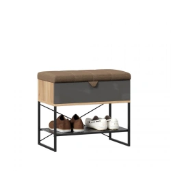 Fiji LD.659360.000 600mm Bench (Golden Oak/Anthracite)
