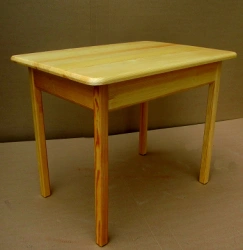 Children's Table 700x500x500mm Pine Wood